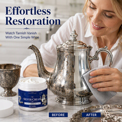 💎✨Silver Shine Restoring Cream – Removes Tarnish & Restores Brilliant Shine