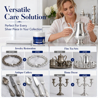 💎✨Silver Shine Restoring Cream – Removes Tarnish & Restores Brilliant Shine