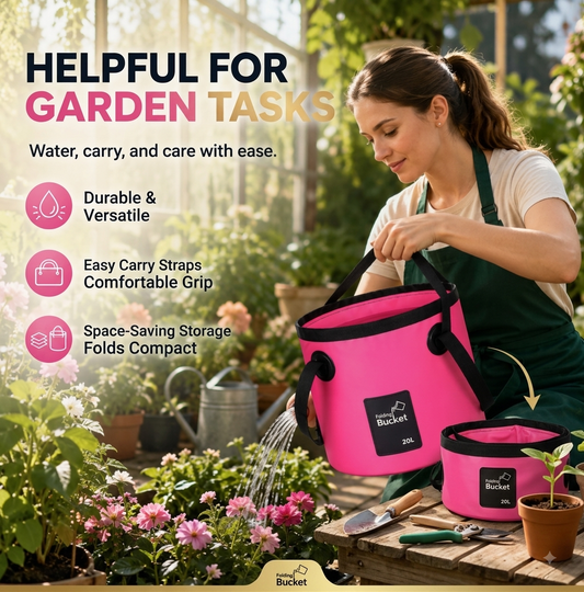Portable Folding Water Storage Bucket🚰Your Go‐Anywhere Water Companion