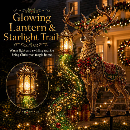 ✨ Light-Up Christmas Reindeer Yard Stake 🦌