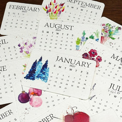 ✨🏆Early Holiday Sale 49% OFF🌱Eco-Friendly Plantable “Timeless” Seed Calendar 2027