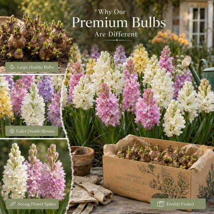 🌺Double Perfume Tuberose Flower Seeds – Grow Your Own Moon Garden Blooms