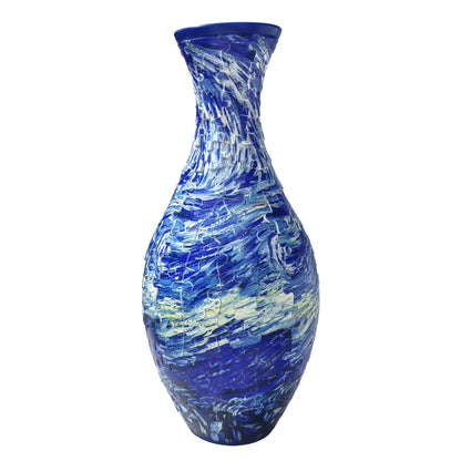 Handmade 3D Puzzle Vase Geometric DIY Decor