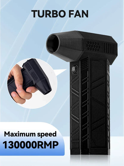 130000RPM Mini Turbo Jet Fan - High-Speed Handheld Electric Air Blower & Car Dryer
