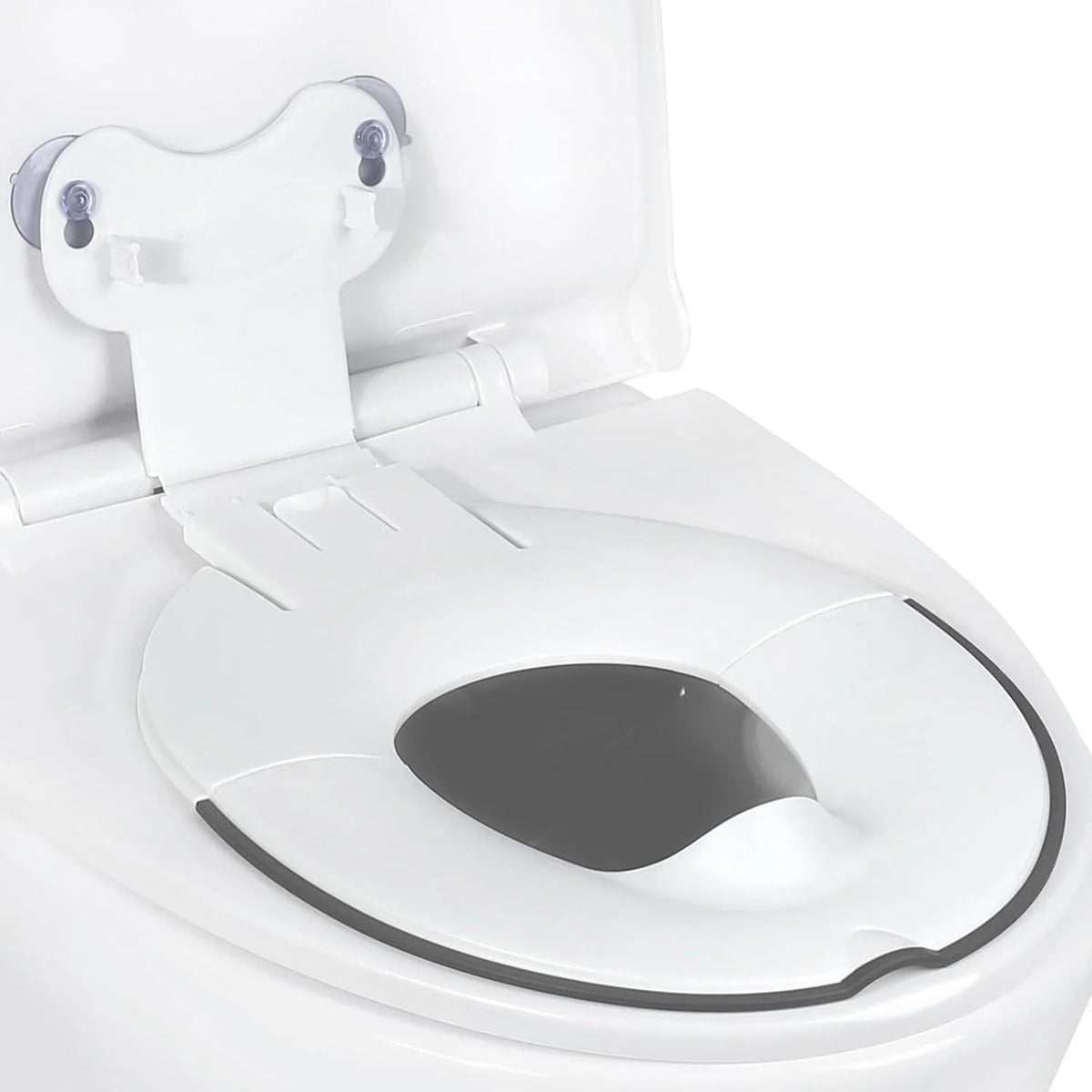 Foldable Toddler Toilet Seat, Portable Toilet Training Seats with Urine Barrier, Universal Family Toilet Seat with Suction Cup