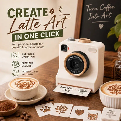 Smart Latte Art Maker Camera Tool 🎨 Create Beautiful Coffee Designs At Home