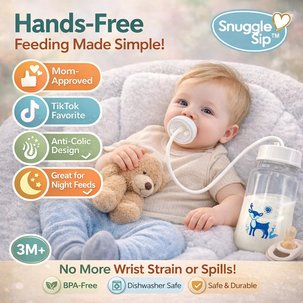 Hands-Free Baby Bottle