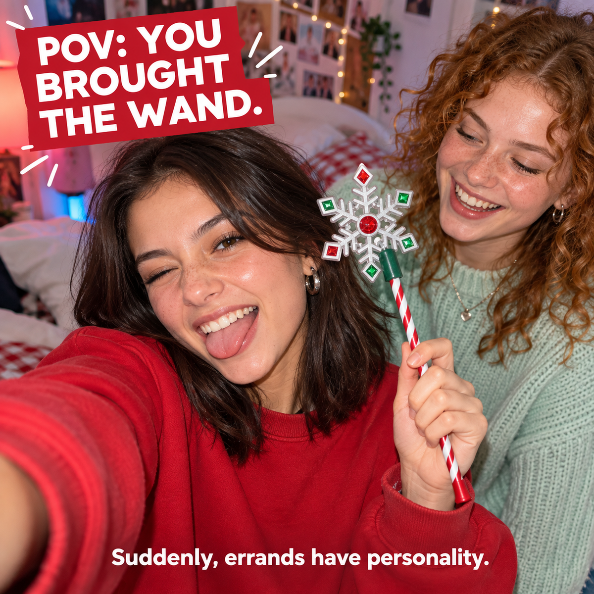 Christmas Tap-to-Pay Wand