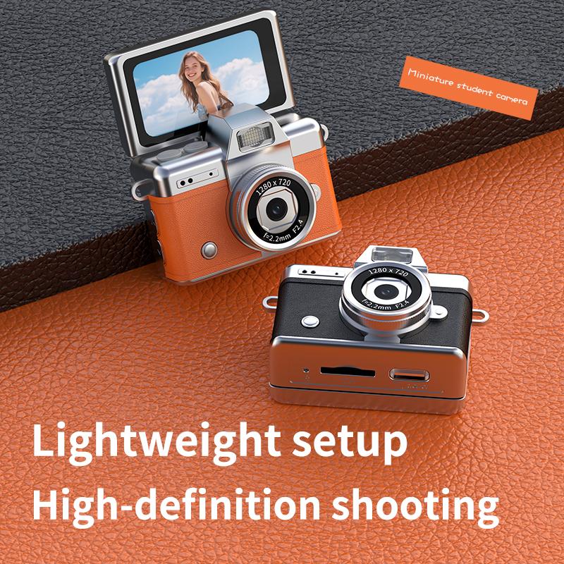 📸 Retro Mini Digital Camera — Flip Screen, Everyday Memories