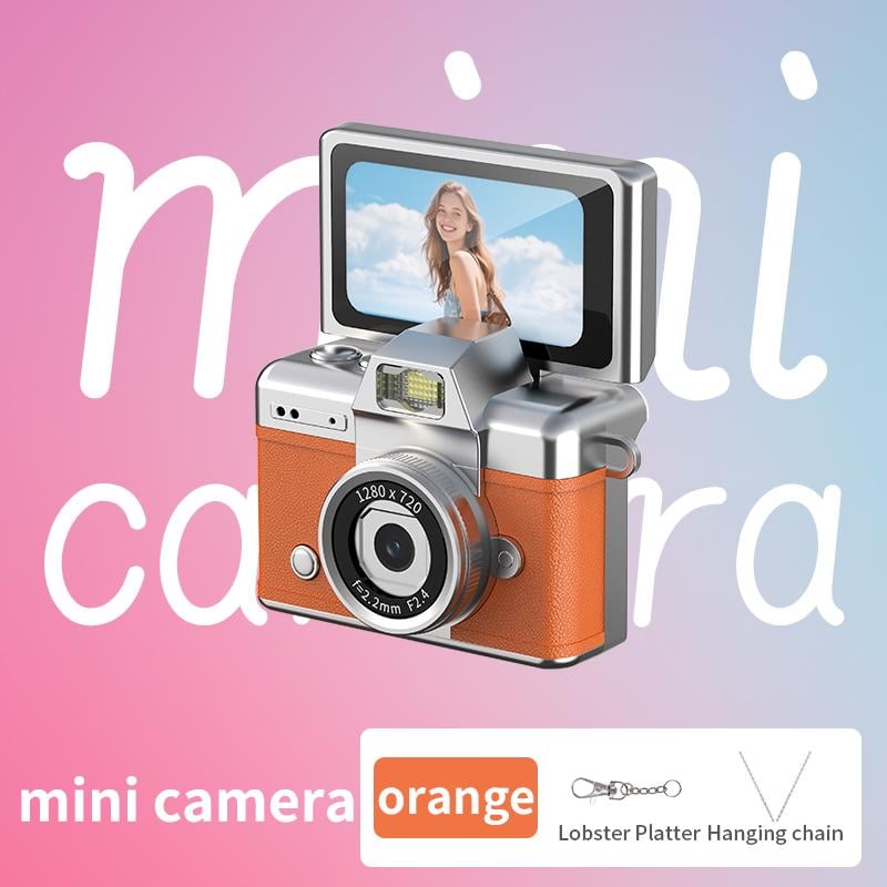 📸 Retro Mini Digital Camera — Flip Screen, Everyday Memories