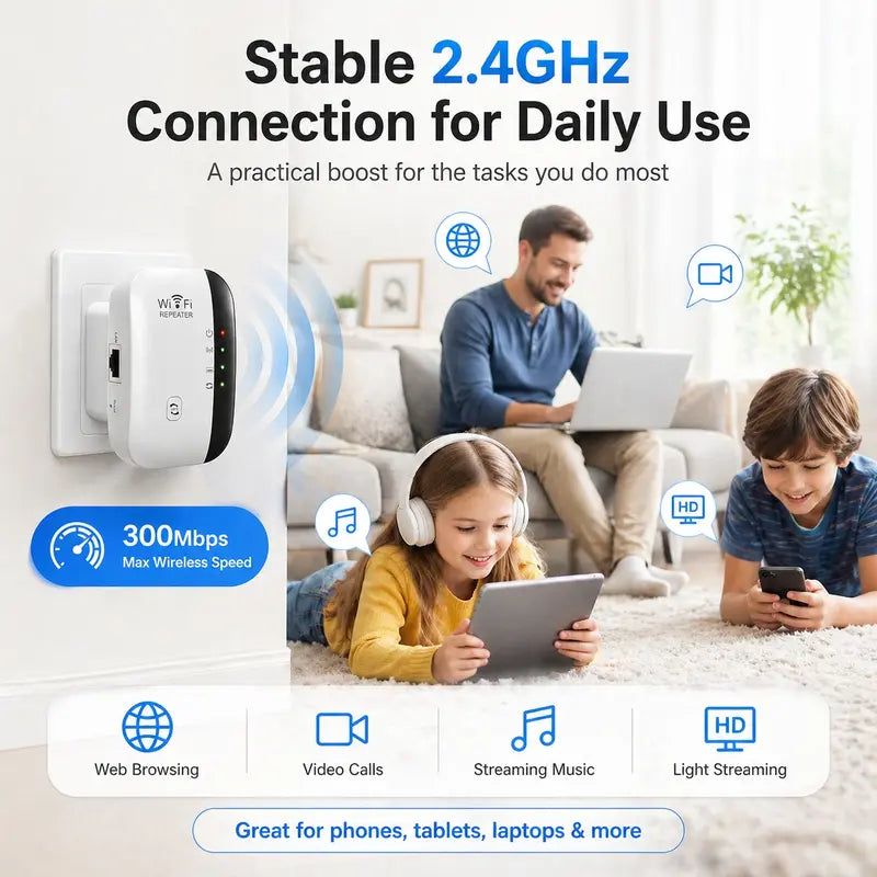🏆#1 Best Seller-LatencyDominator Elite Wi-Fi Range Booster