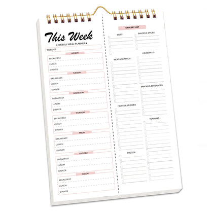 📅 🍽️ Weekly Meal Planner – Simplify Family Meals & Grocery Planning