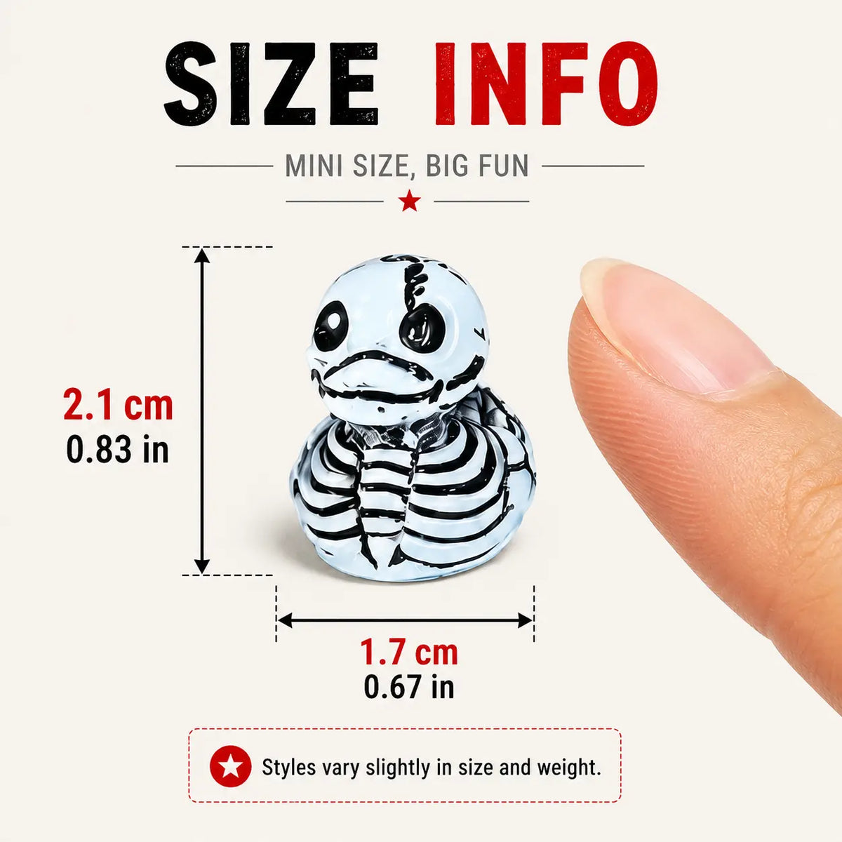 👻Mini Demon Ghost Skull Resin Duck Desktop Decoration Item