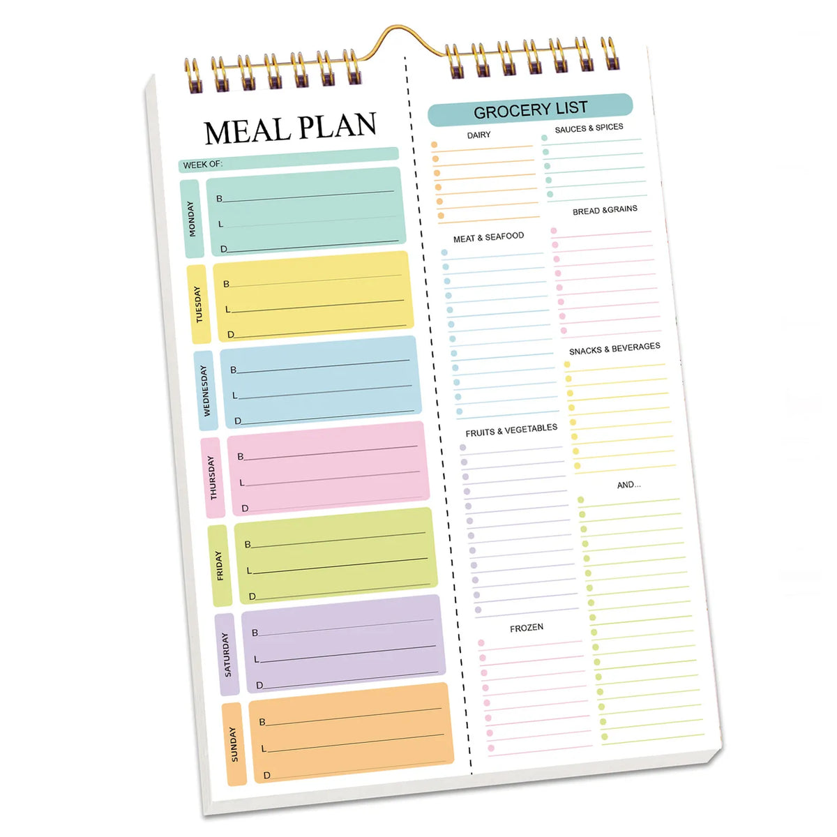 📅 🍽️ Weekly Meal Planner – Simplify Family Meals & Grocery Planning