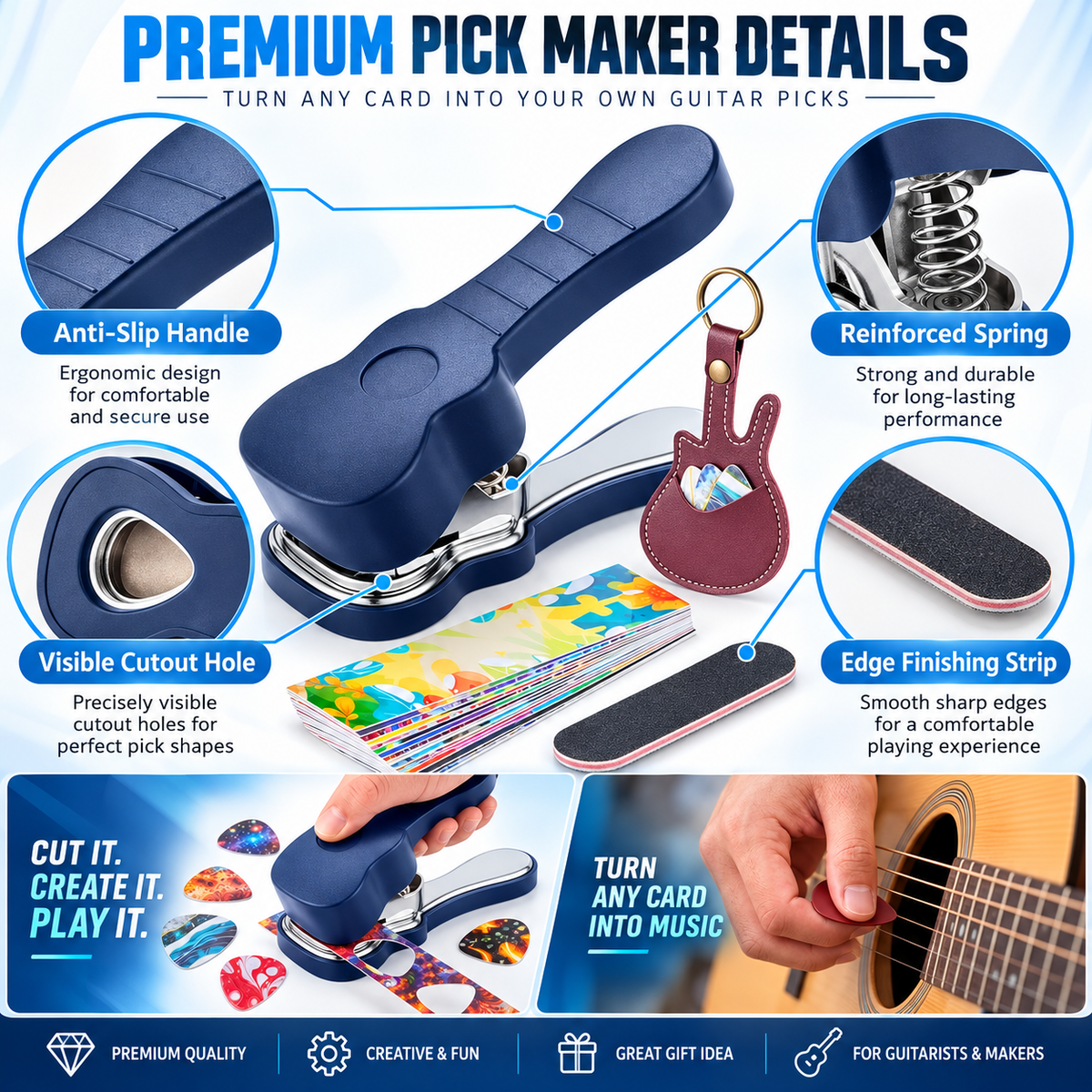 Guitar Pick Maker Kit