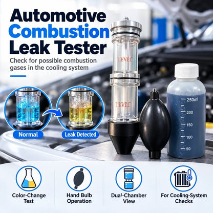 🚗 Combustion Leak Tester — Quickly Detect Exhaust Gas Leaks in Your Cooling System!