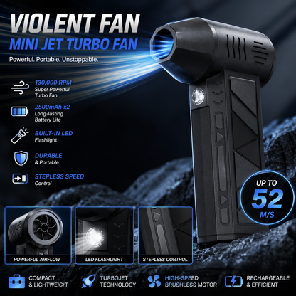 💨Mini Jet Turbo Fan Blower