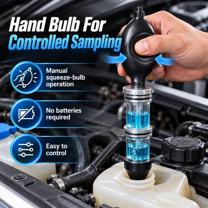 🚗 Combustion Leak Tester — Quickly Detect Exhaust Gas Leaks in Your Cooling System!