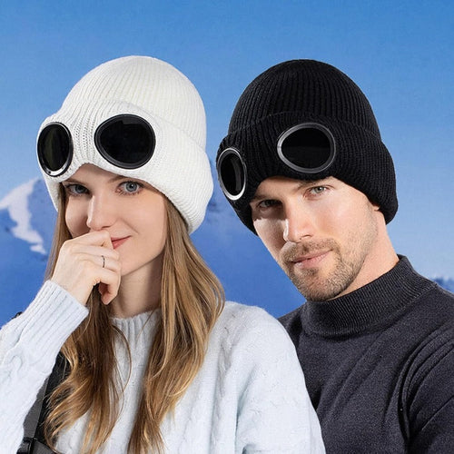 Goggles Beanie Hat