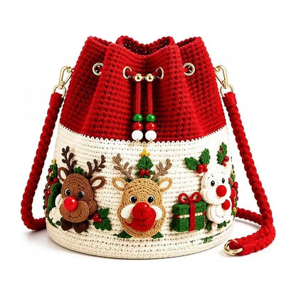 🎄 For the “Christmas Can’t Come Soon Enough” Girl — 3D Crochet Bag
