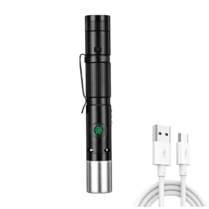 TripleGuard Stun Flashlight – Rechargeable Electric Deterrent Device with High-Intensity LED & Built-In Alarm