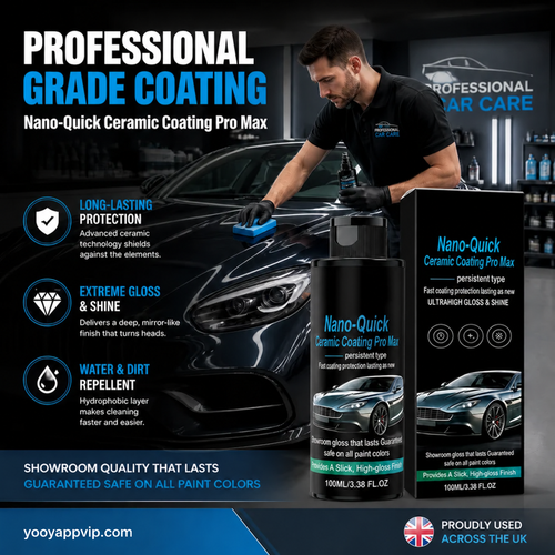 ✨🚗High-Gloss Nano Ceramic Spray – Mirror Shine & Long-Lasting Protection