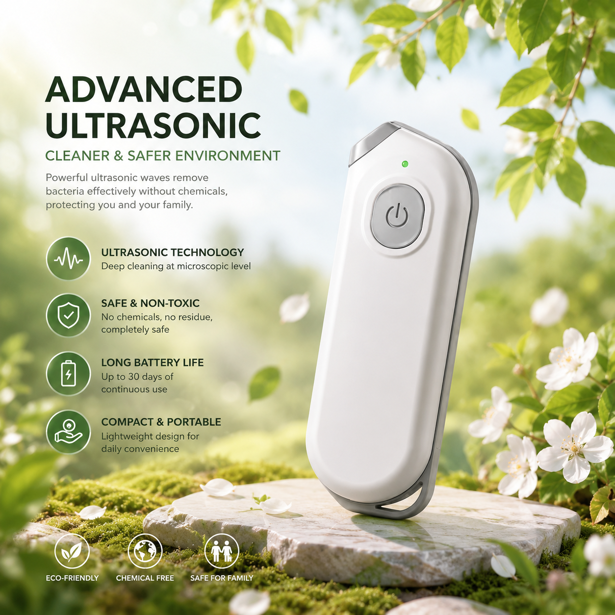 🔥Portable Hot‑Compress Electric Itch‑Relief Device, Heating Soothing Stick for Adults and Toddlers for Outdoor Use