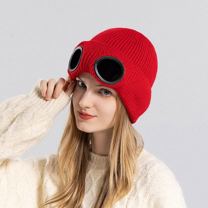 Goggles Beanie Hat