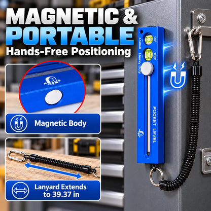 📏Multifunction Measuring Gauge & Level — ✨Measure, Align & Mark with Precision
