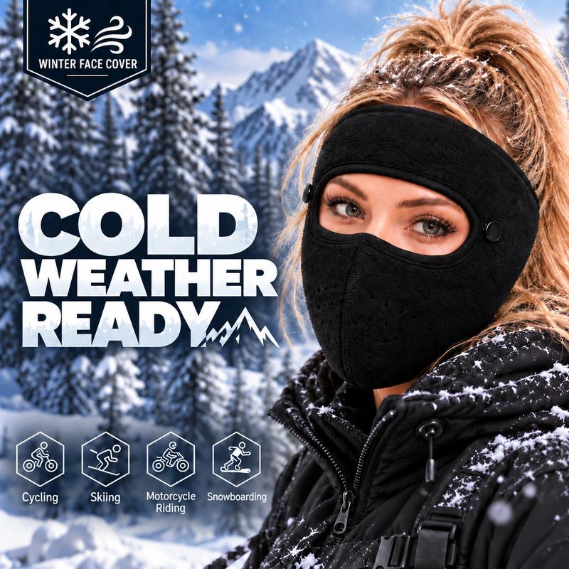 Winter Shield Face Mask with Goggles