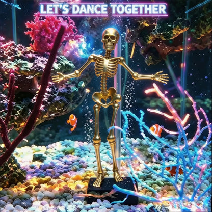 💀Dancing Skeleton Aquarium Bubbler