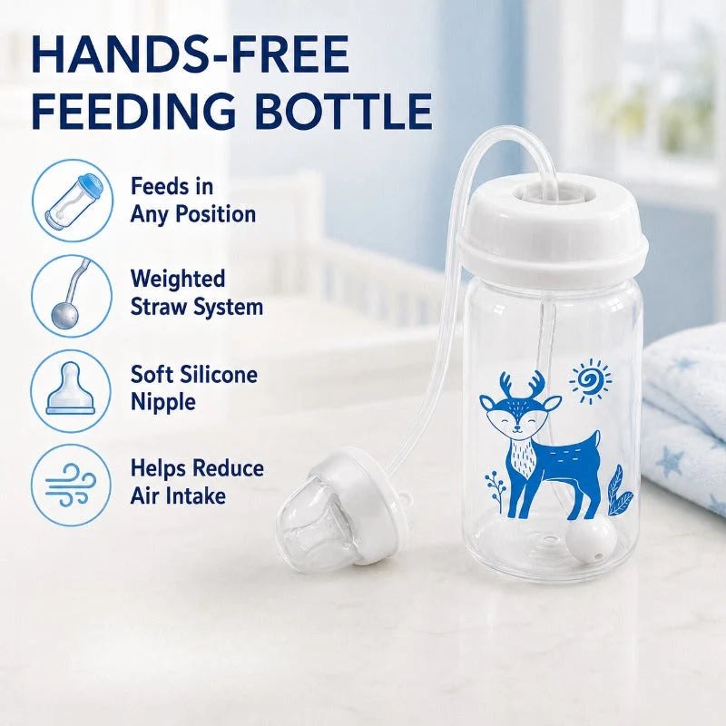 Hands-Free Baby Bottle