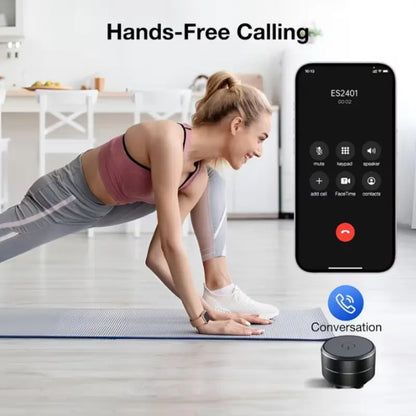 Bone Conduction Resonance Aluminum Alloy High-Power Vibration Bluetooth Speaker