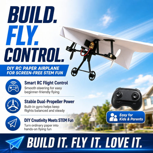 🎮RC Paper Airplane Conversion Kit