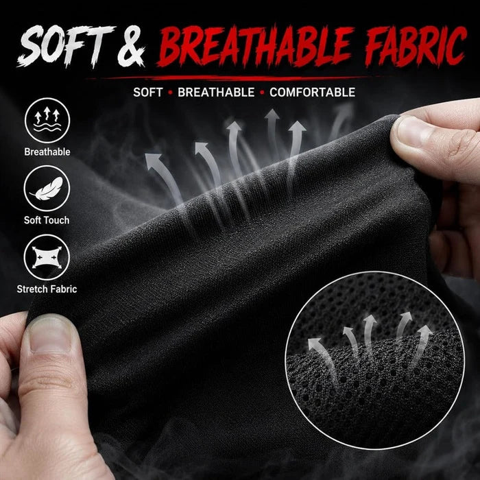 “Scary Face” Headrest Cover, Spooky-Style Stretchable Headrest Protector