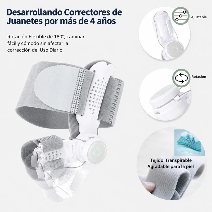 Adjustable Bunion Corrector (Hallux Valgus)