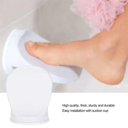 Suction Cup Shower Footrest – Easy Leg Positioning for Shaving