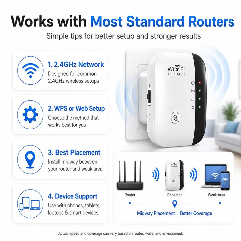 🏆#1 Best Seller-LatencyDominator Elite Wi-Fi Range Booster