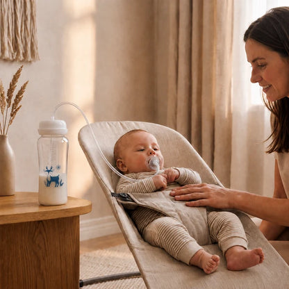 Hands-Free Baby Bottle