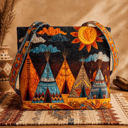✨Handmade Native American Quilted Tote Bag