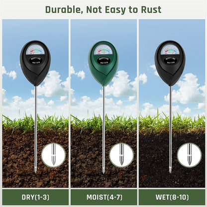💧 Soil Moisture Meter for Indoor & Outdoor Plants – No Batteries 🌱
