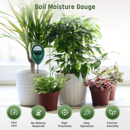 💧 Soil Moisture Meter for Indoor & Outdoor Plants – No Batteries 🌱