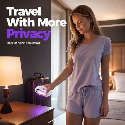Limited Time – 2-in-1 Hidden Camera Detector & Door Alarm 🔒