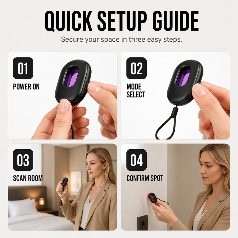 Limited Time – 2-in-1 Hidden Camera Detector & Door Alarm 🔒