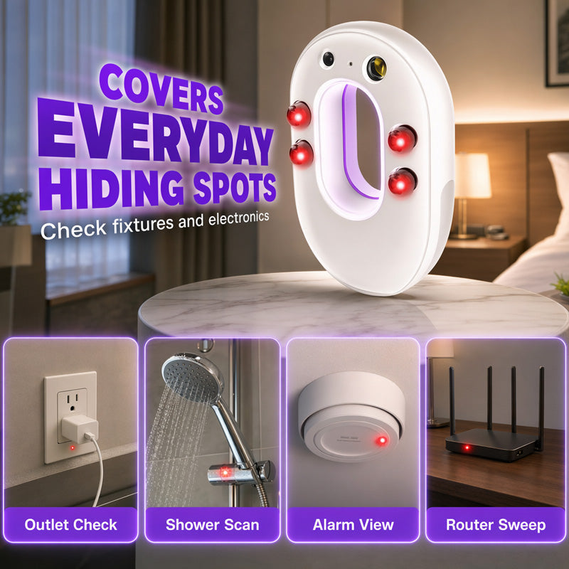 Limited Time – 2-in-1 Hidden Camera Detector & Door Alarm 🔒