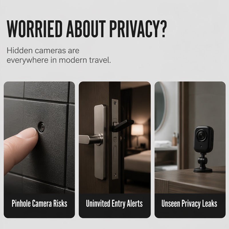 Limited Time – 2-in-1 Hidden Camera Detector & Door Alarm 🔒