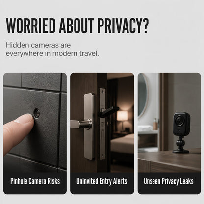 Limited Time – 2-in-1 Hidden Camera Detector & Door Alarm 🔒