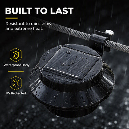 Light Up Gutters, Fences & Garden Walls — Solar-Powered Outdoor LEDs With No Mains Wiring Needed 🏡✨