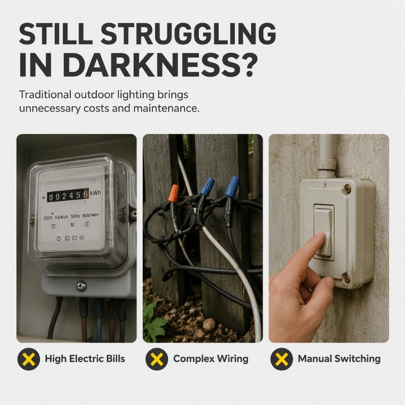 Light Up Gutters, Fences & Garden Walls — Solar-Powered Outdoor LEDs With No Mains Wiring Needed 🏡✨
