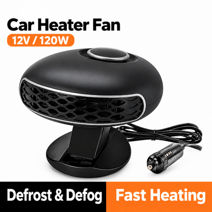 🔥Limited Time 50%OFF ⚡Portable Car Heater Defroster with 360-Degree Rotating Base